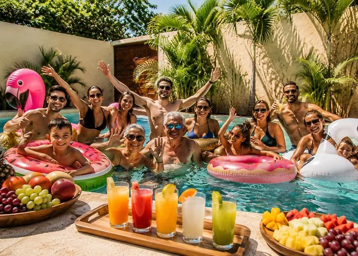240m2 - 16 Persons - 6 - 2 Swimming Pool - 3 Jacuzzis